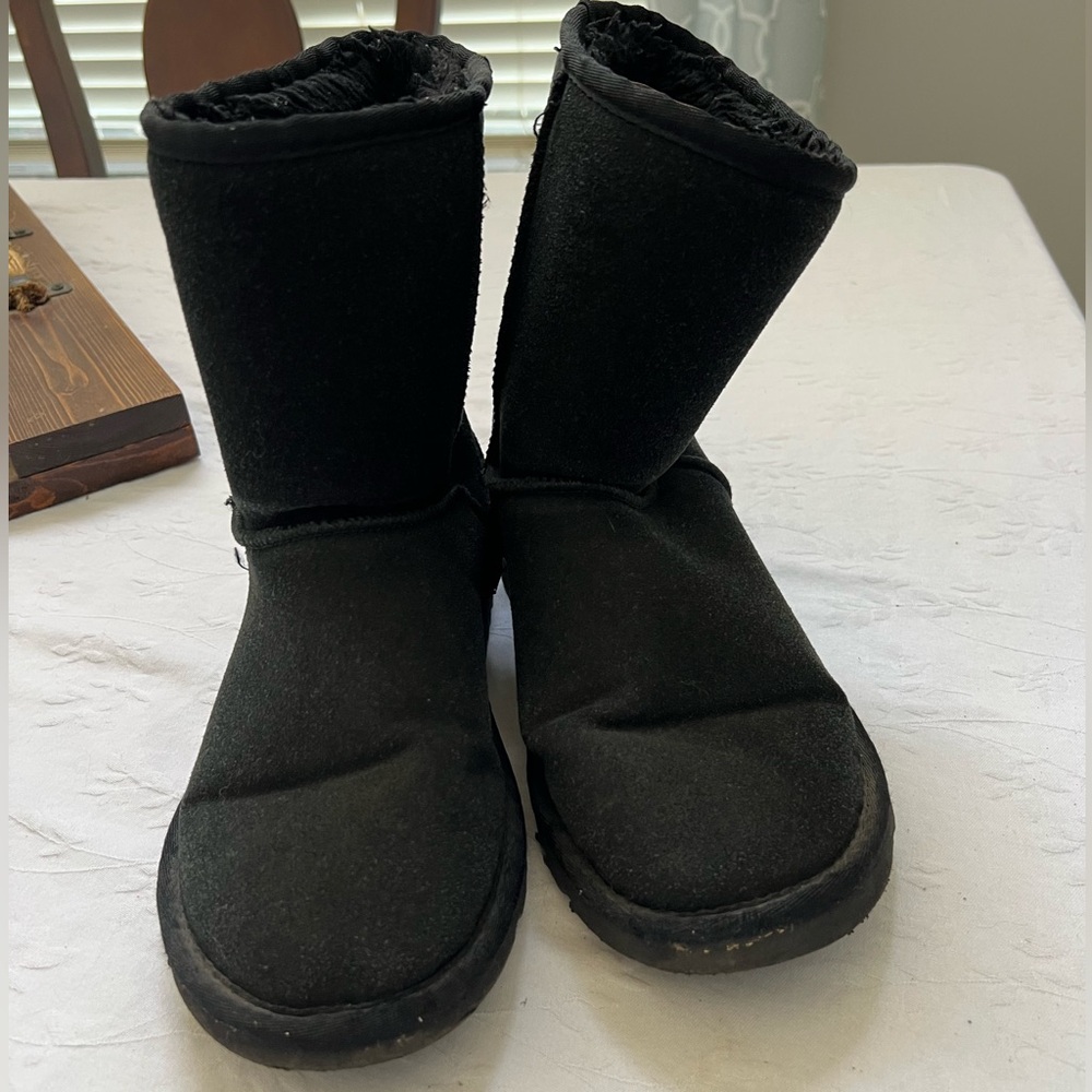 UGG Black Suede Boots